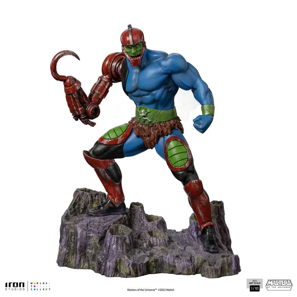 Masters of the Universe BDS Art Scale 1/10 Trap Jaw szobor figura 28 cm termékfotó
