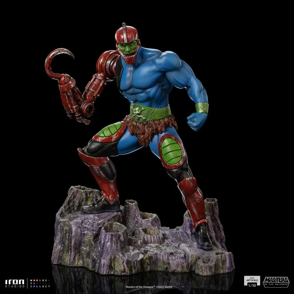 Masters of the Universe BDS Art Scale 1/10 Trap Jaw szobor figura 28 cm termékfotó