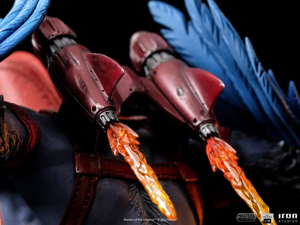 Masters of the Universe BDS Art Sclae 1/10 Stratos szobor figura 29 cm termékfotó