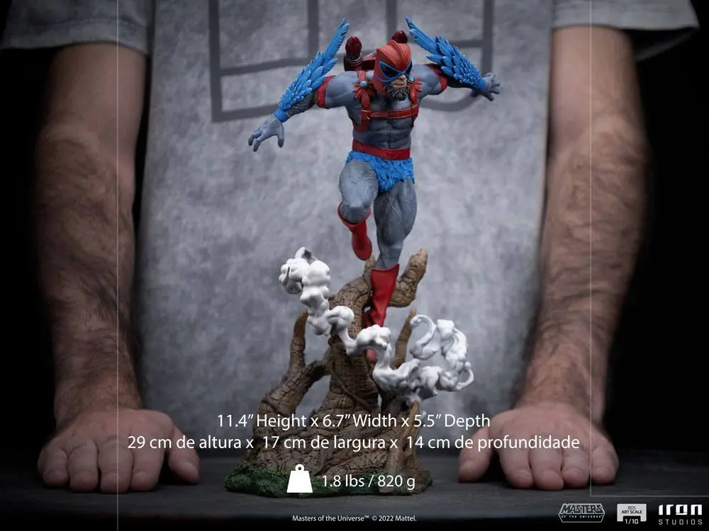 Masters of the Universe BDS Art Sclae 1/10 Stratos szobor figura 29 cm termékfotó