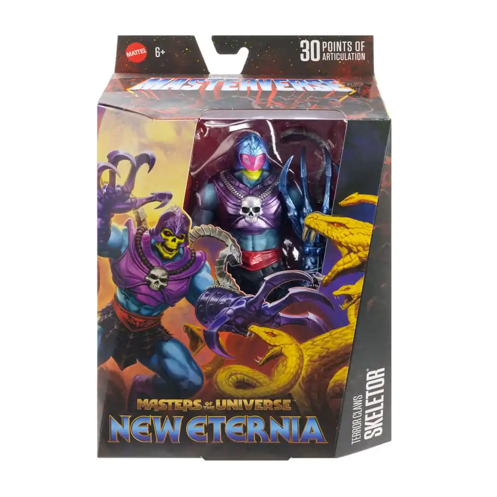 Masters of the Universe Core New Etheria Terror Claws Skeletor akciófigura 18 cm termékfotó