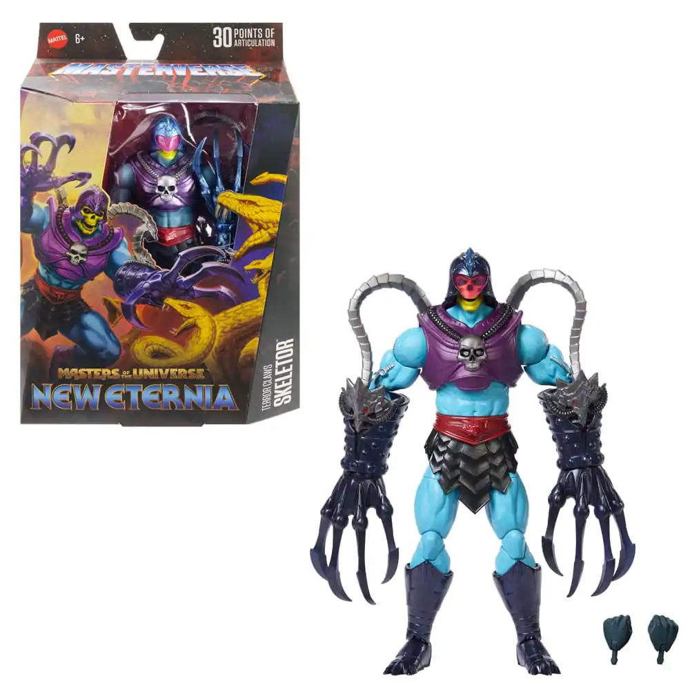 Masters of the Universe Core New Etheria Terror Claws Skeletor akciófigura 18 cm termékfotó