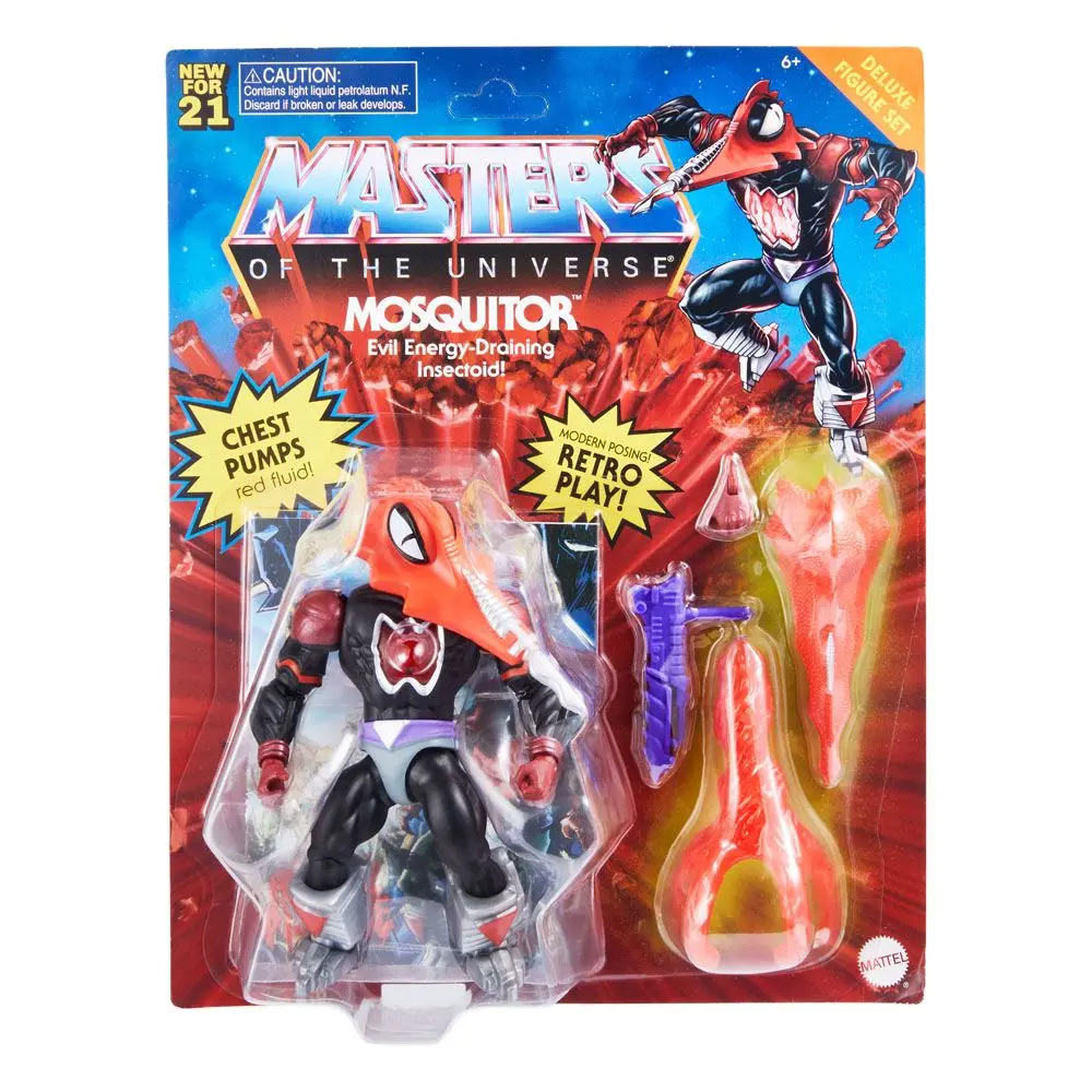 Masters of the Universe Deluxe  2021 Mosquitor akciófigura 14 cm termékfotó