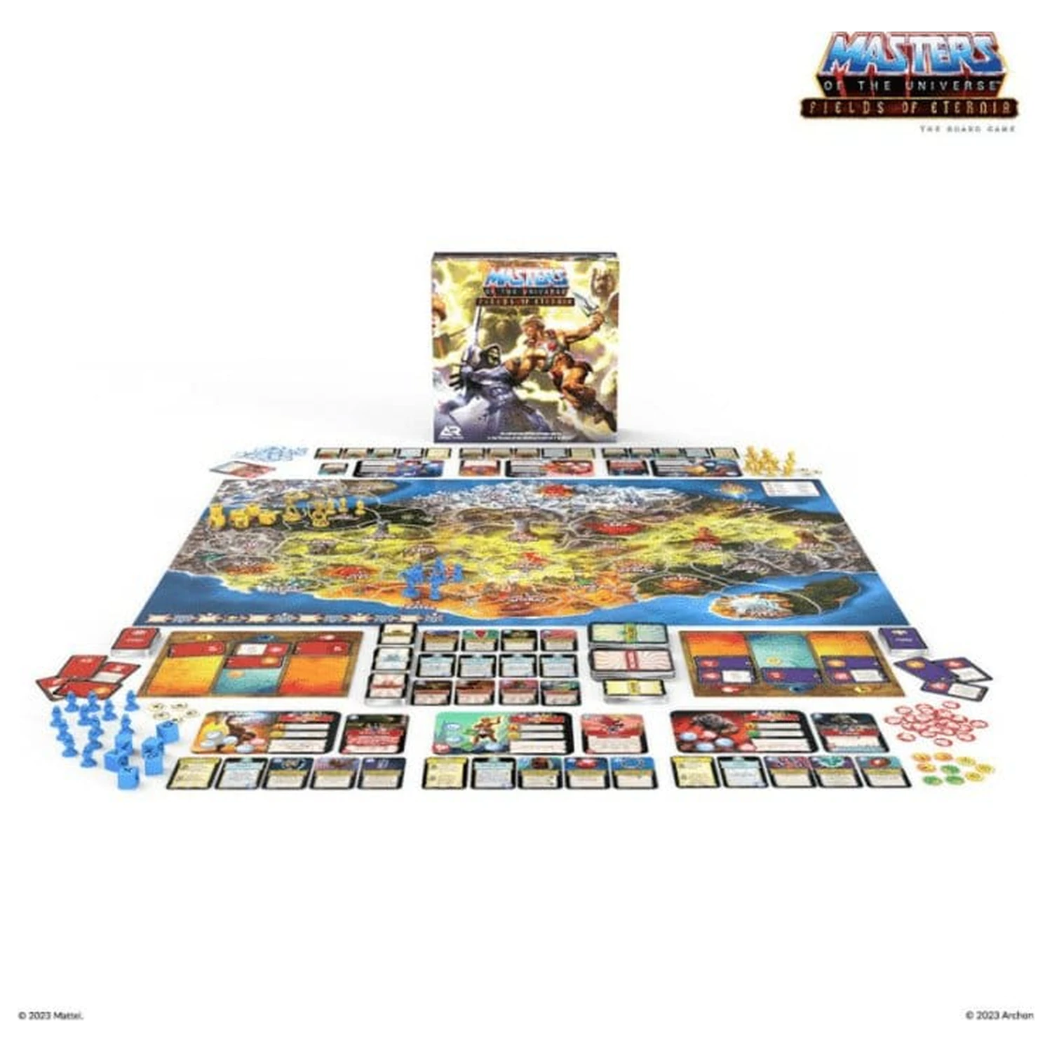 Masters of the Universe Fields of Eternia Angol nyelvű társasjáték  termékfotó