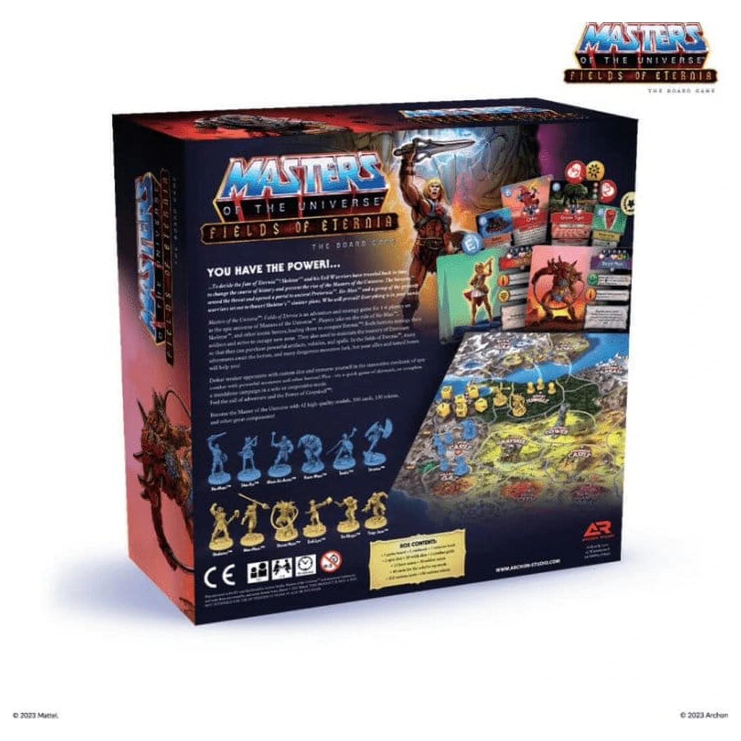 Masters of the Universe Fields of Eternia Angol nyelvű társasjáték  termékfotó