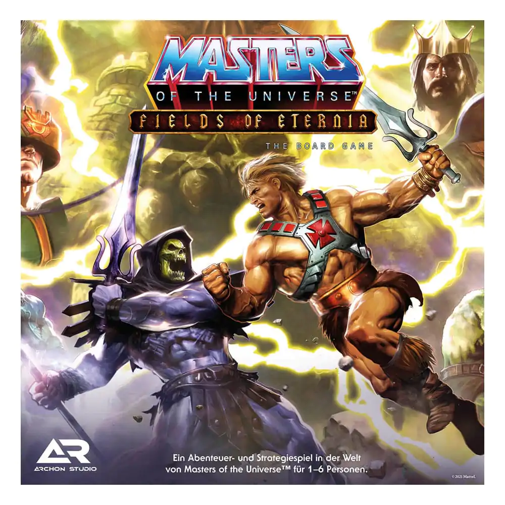 Masters of the Universe Fields of Eternia német nyelvű társasjáték termékfotó