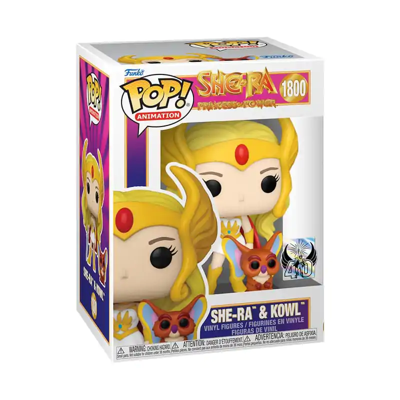 Masters of The Universe Funko POP! & Buddy Vinyl figura She-Ra w/Kowl 9 cm termékfotó