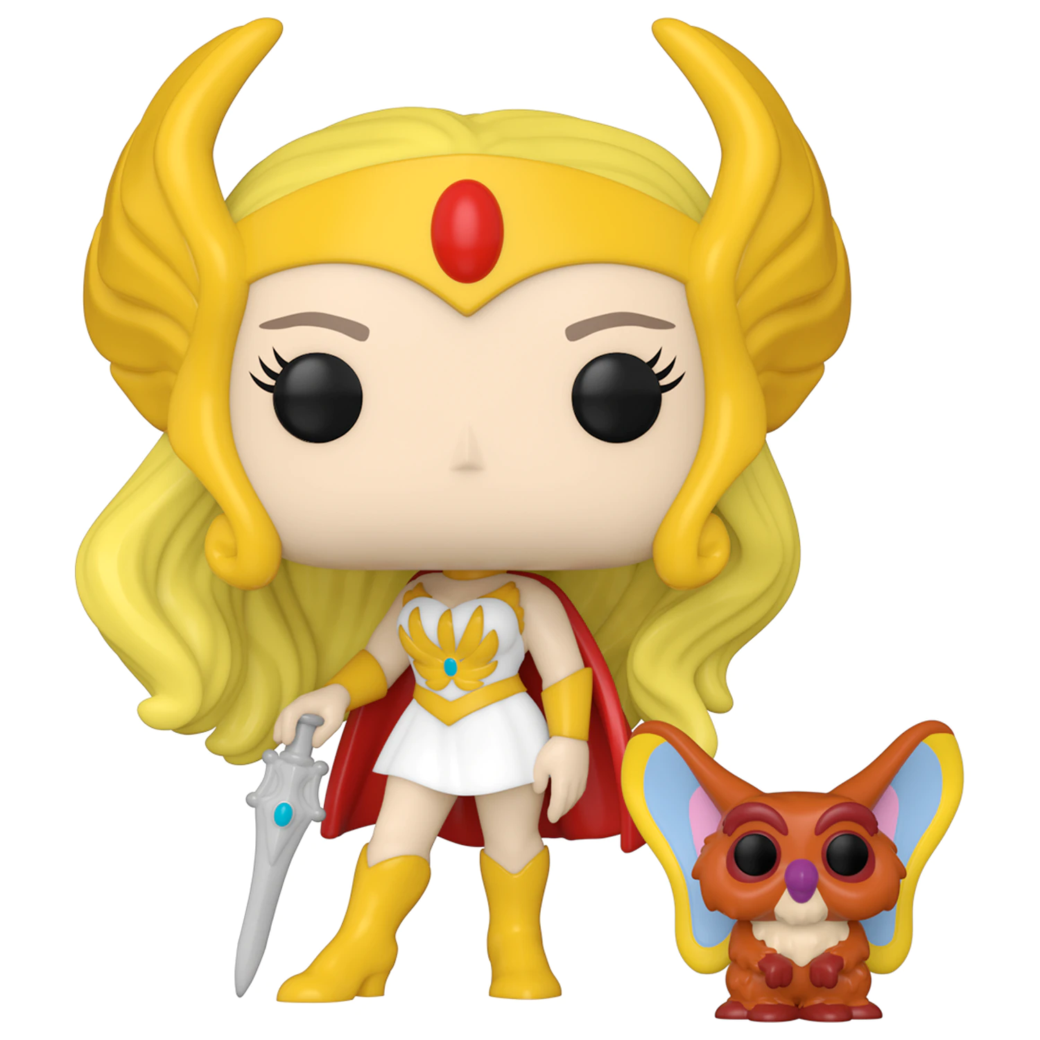 Masters of The Universe Funko POP! & Buddy Vinyl figura She-Ra w/Kowl 9 cm termékfotó