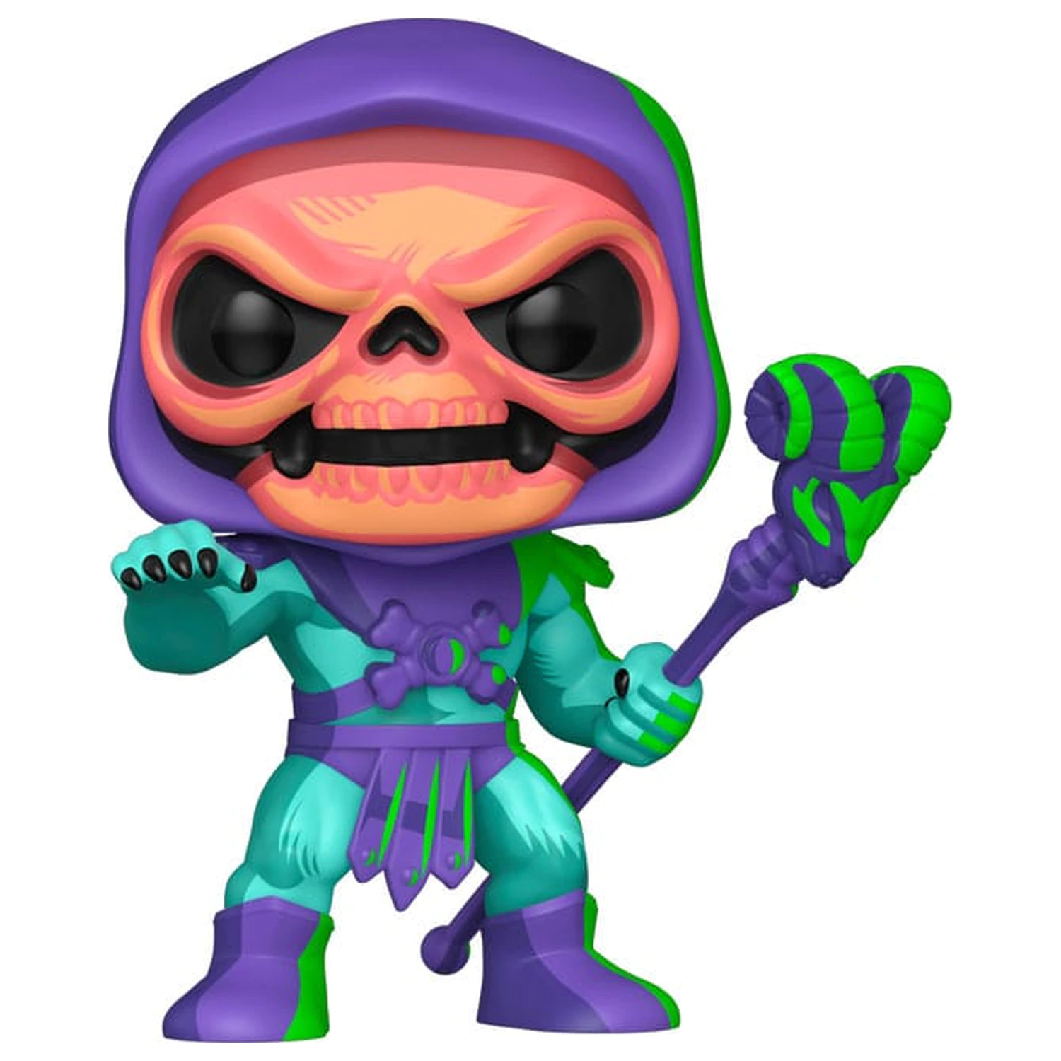 Masters of the Universe Funko POP! Television Vinyl figura Skeletor (Comic Deco) 9 cm termékfotó