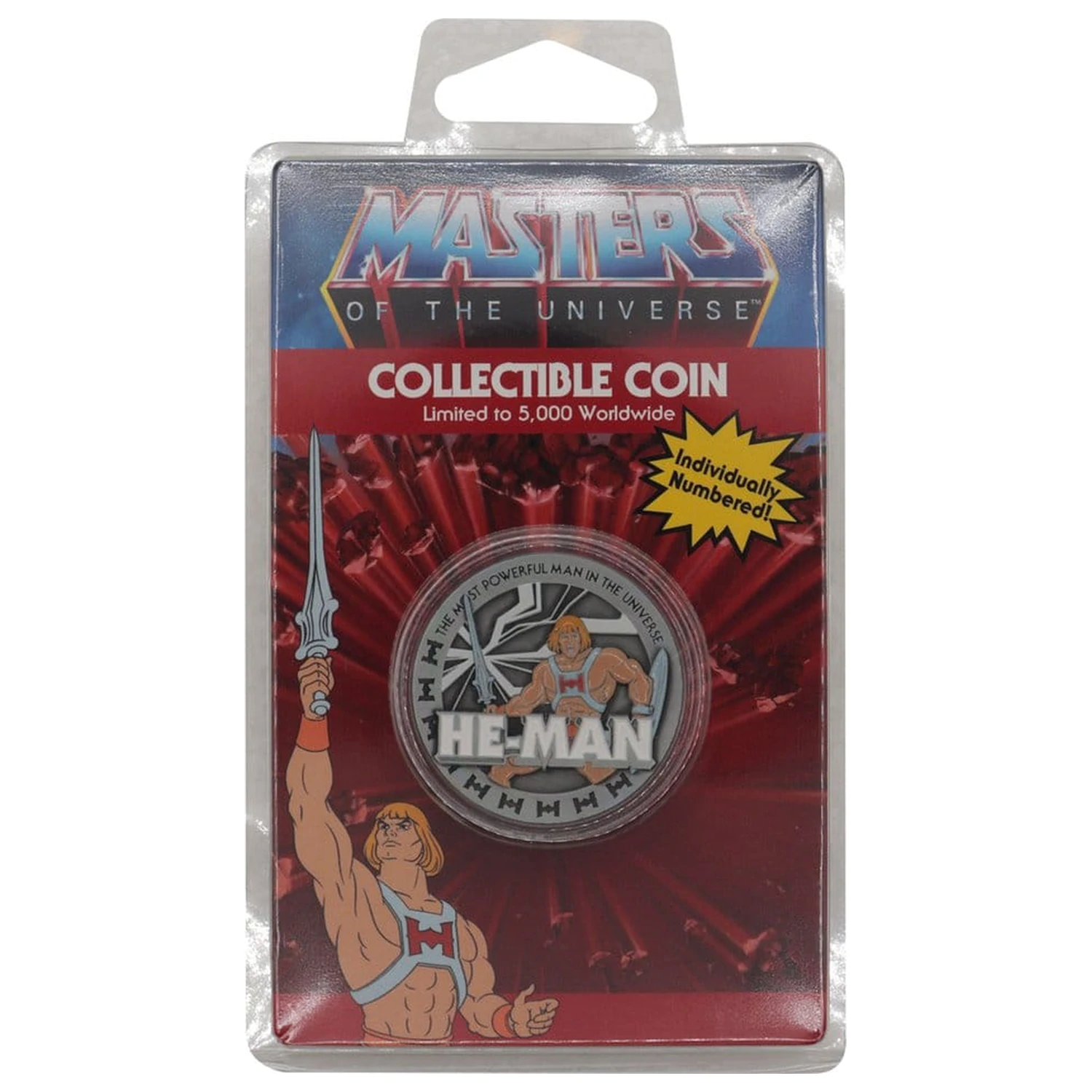 Masters of the Universe gyűjthető érme He-Man Limitált kiadás termékfotó