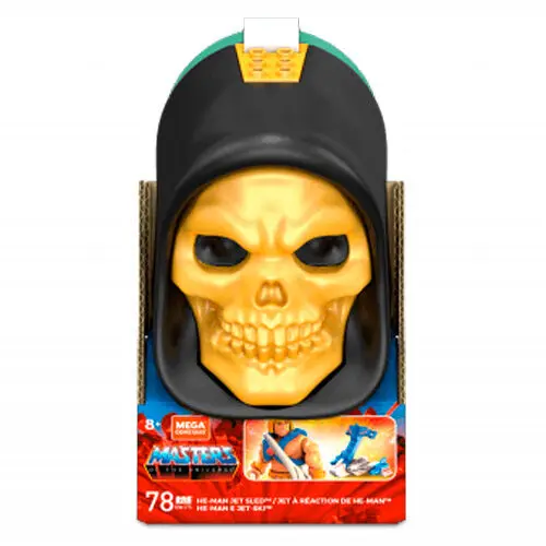 Masters of the Universe He-Man Jet Sled Mega Construx csomag figura 78db-os termékfotó