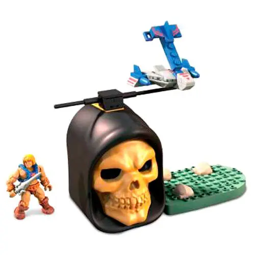 Masters of the Universe He-Man Jet Sled Mega Construx csomag figura 78db-os termékfotó