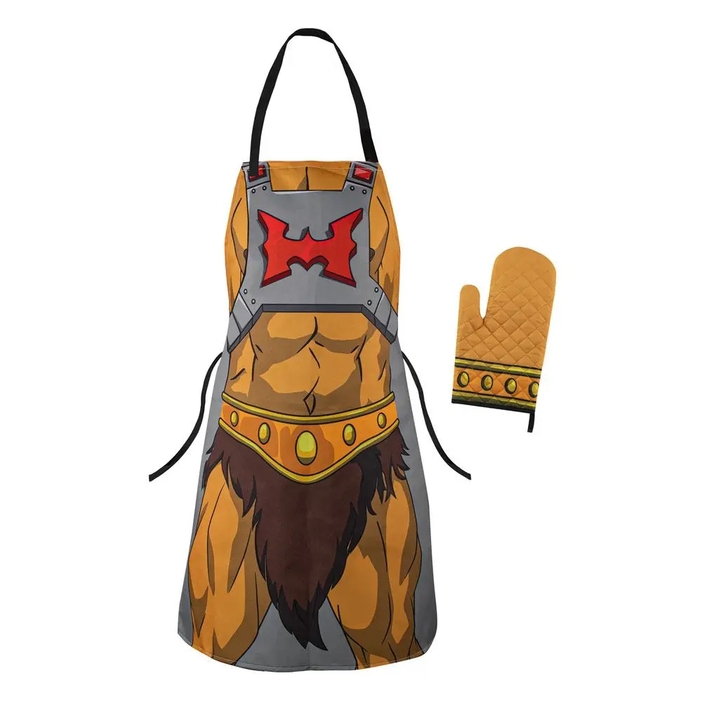 Masters of the Universe cooking apron with oven mitt He-Man termékfotó