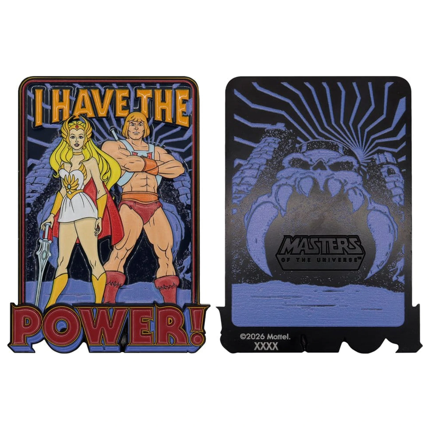Masters of the Universe Ingot He-Man & She-Ra Limitált kiadás termékfotó
