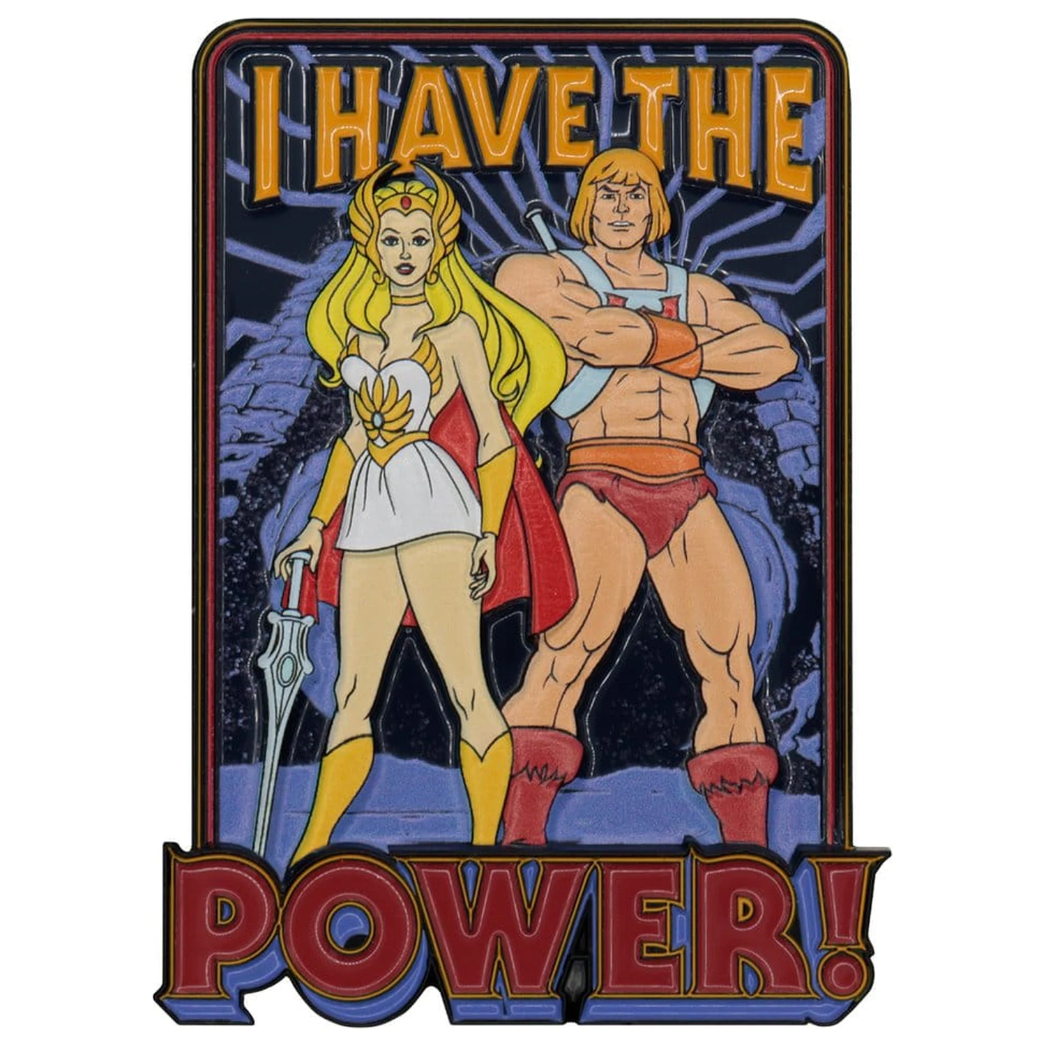 Masters of the Universe Ingot He-Man & She-Ra Limitált kiadás termékfotó