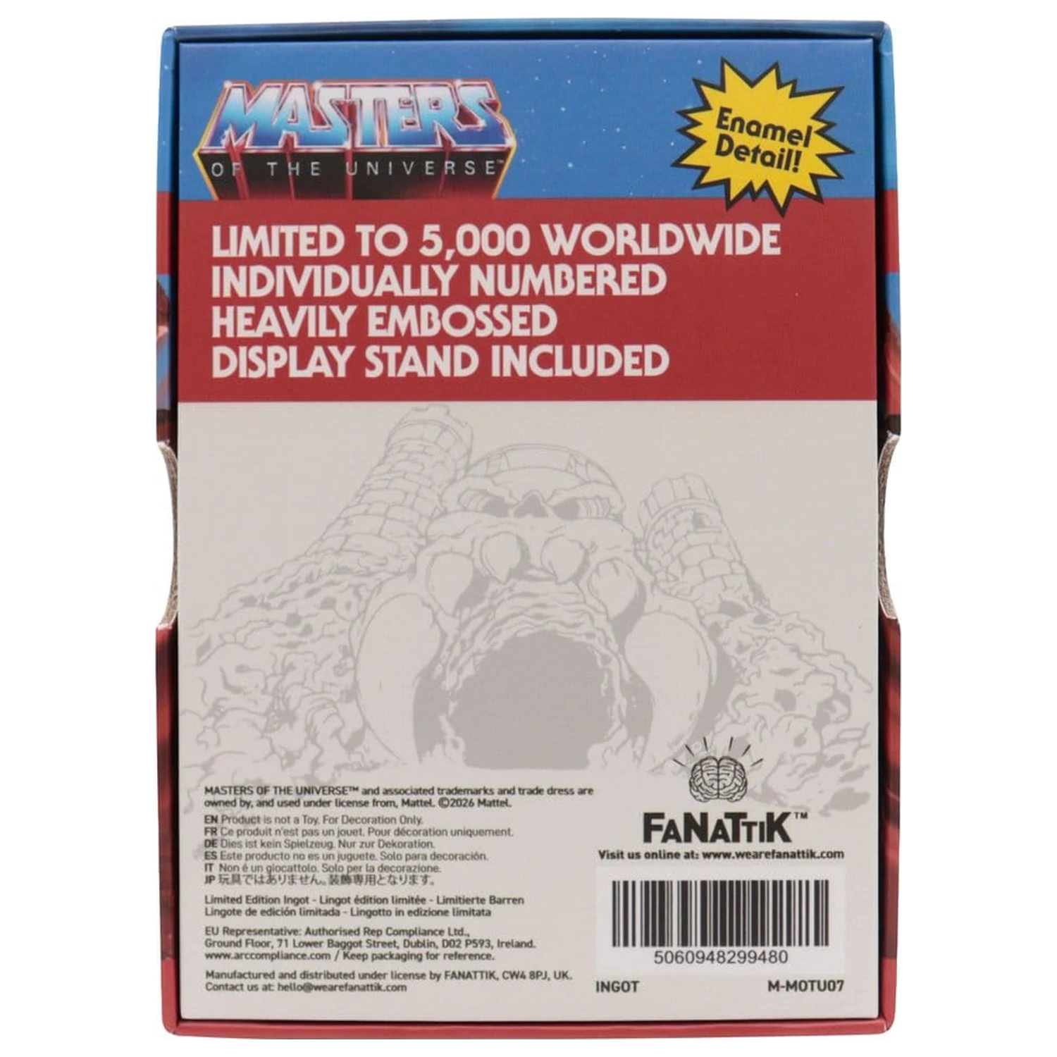 Masters of the Universe Ingot He-Man & She-Ra Limitált kiadás termékfotó