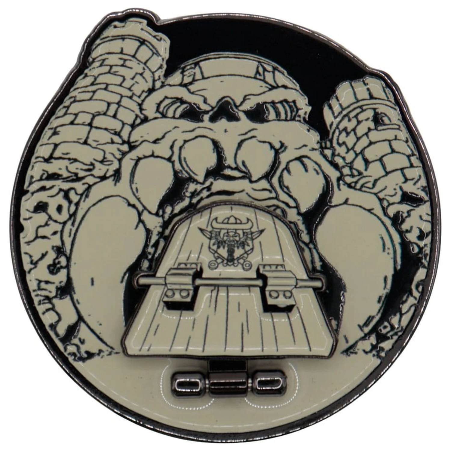 Masters of the Universe kitűző Hinged Castle Grayskull Limitált kiadás termékfotó