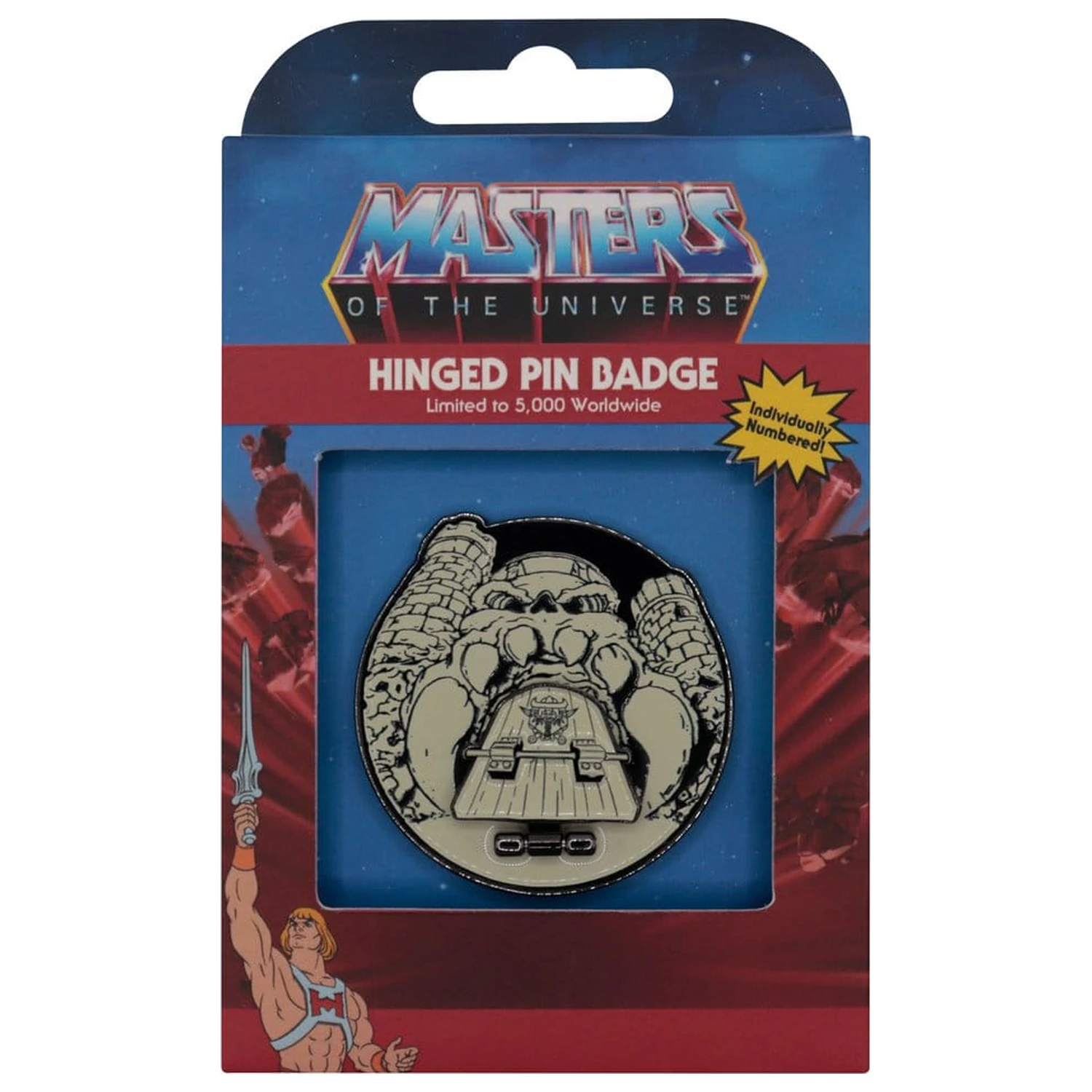 Masters of the Universe kitűző Hinged Castle Grayskull Limitált kiadás termékfotó