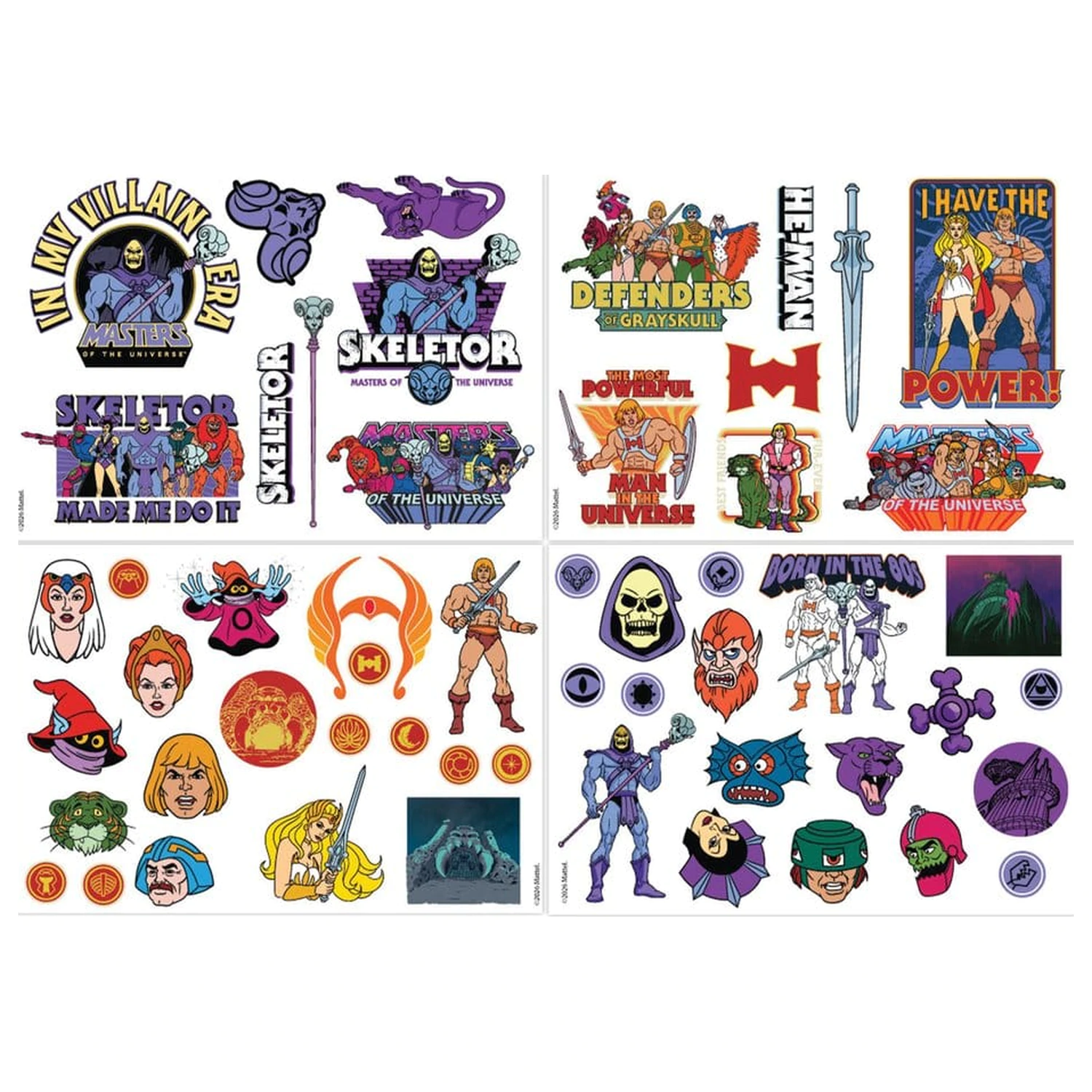 Masters of the Universe kütyümatrica csomag termékfotó