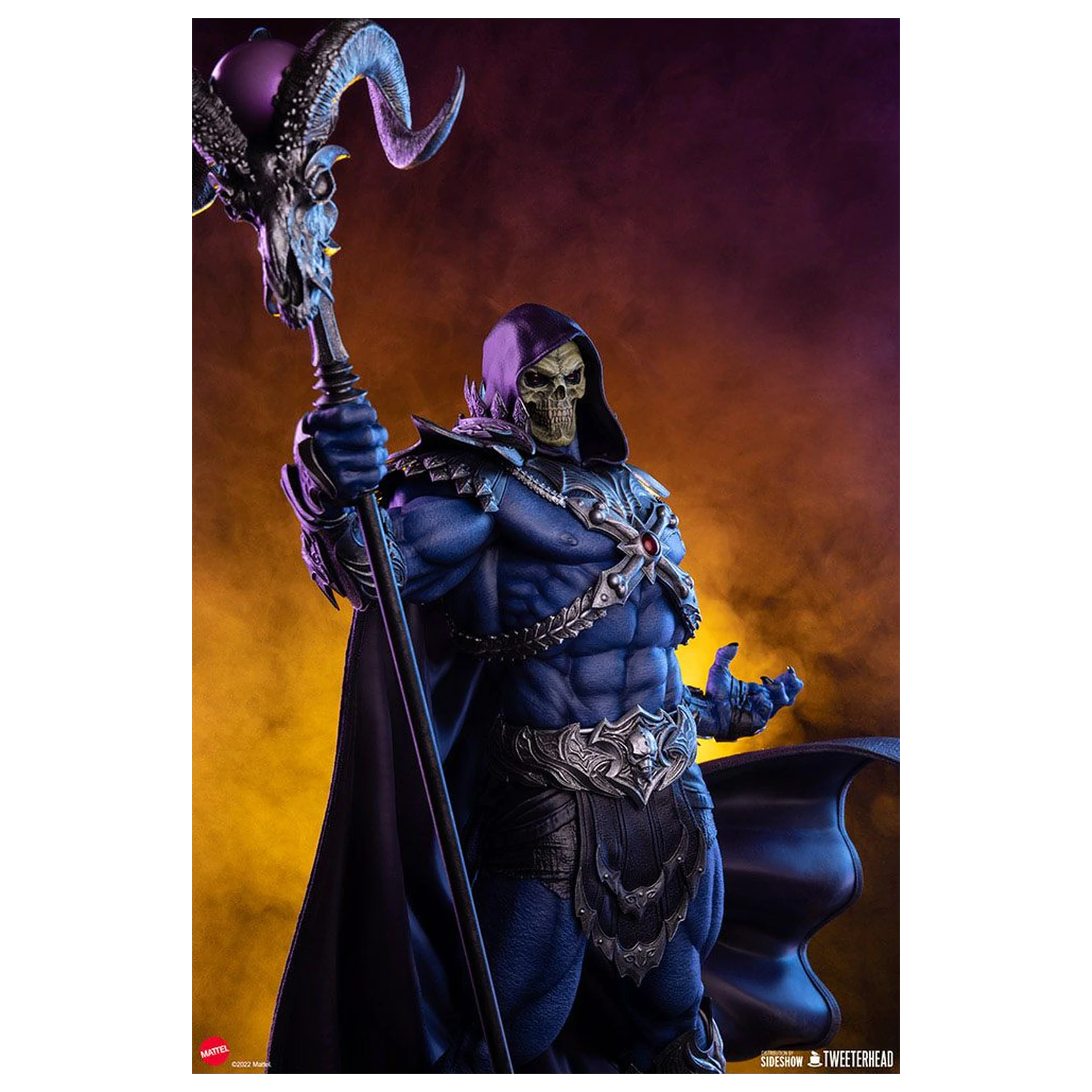 Masters of the Universe Legends Maquette 1/5 Skeletor 63 cm termékfotó