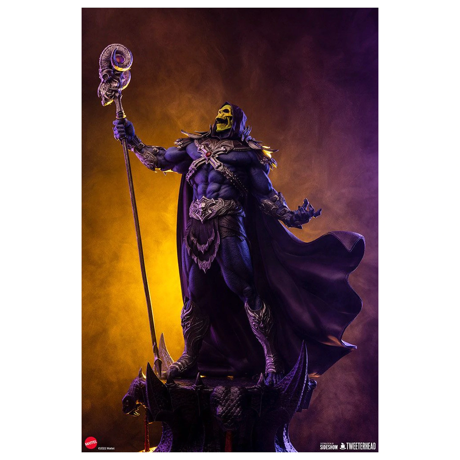 Masters of the Universe Legends Maquette 1/5 Skeletor 63 cm termékfotó