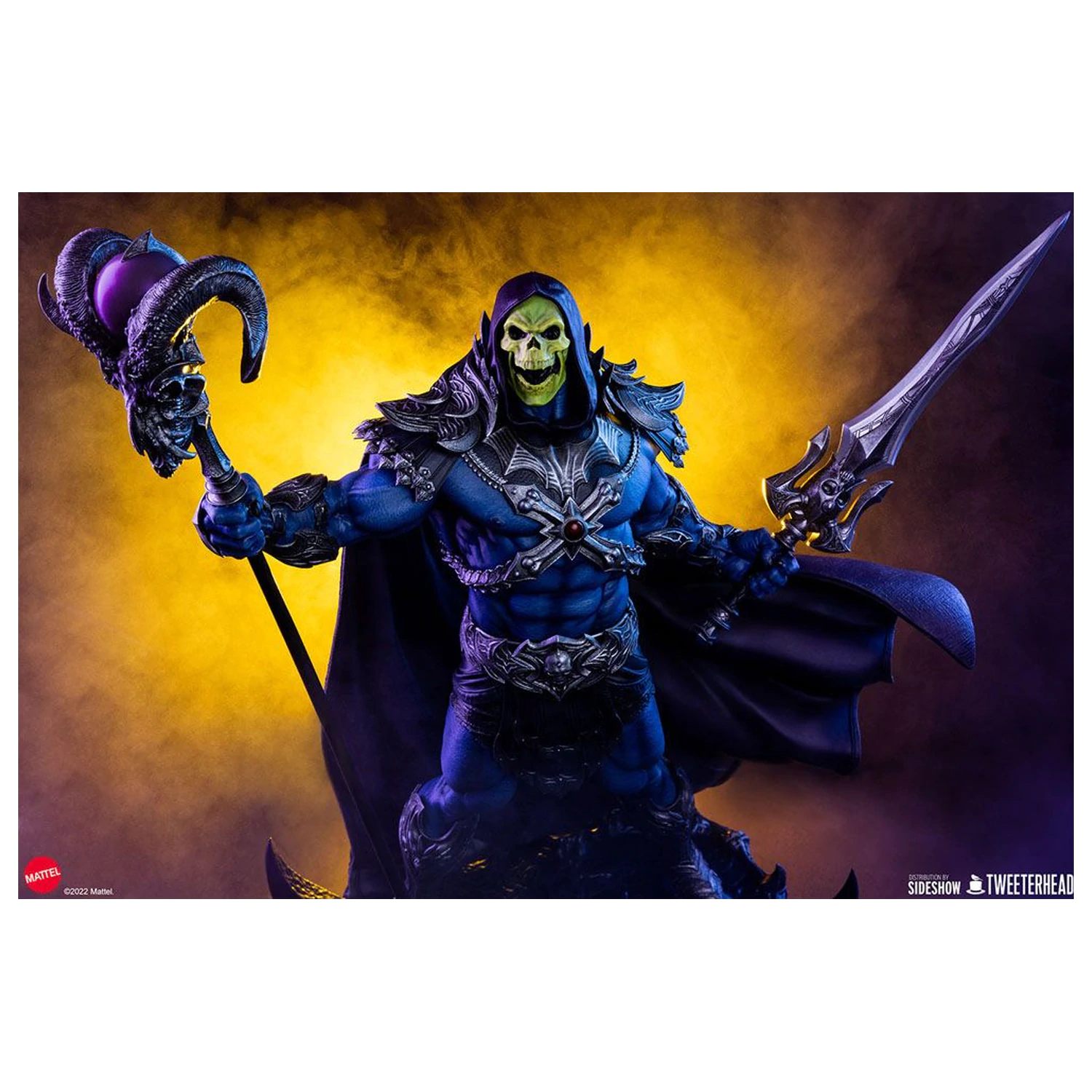 Masters of the Universe Legends Maquette 1/5 Skeletor 63 cm termékfotó