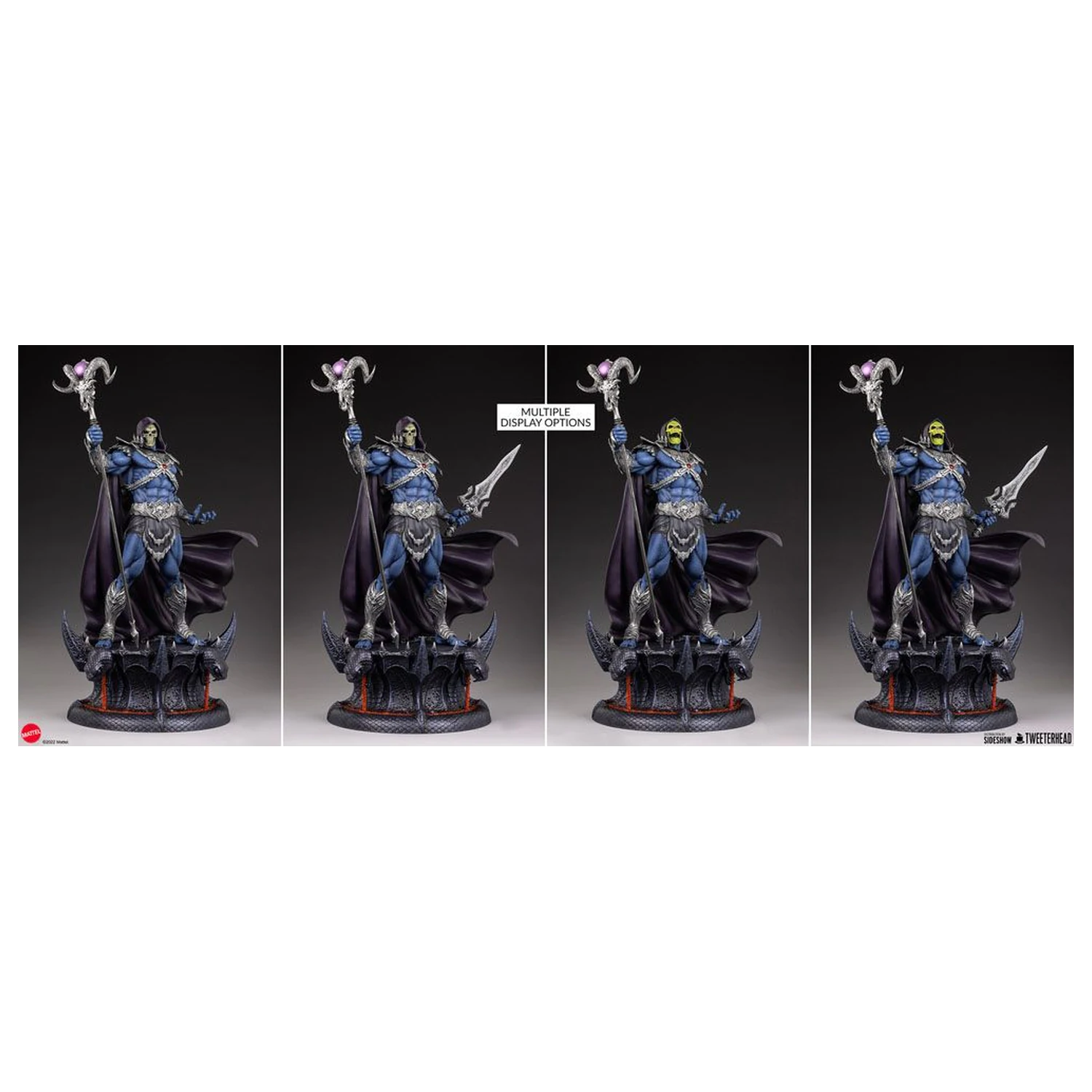 Masters of the Universe Legends Maquette 1/5 Skeletor 63 cm termékfotó