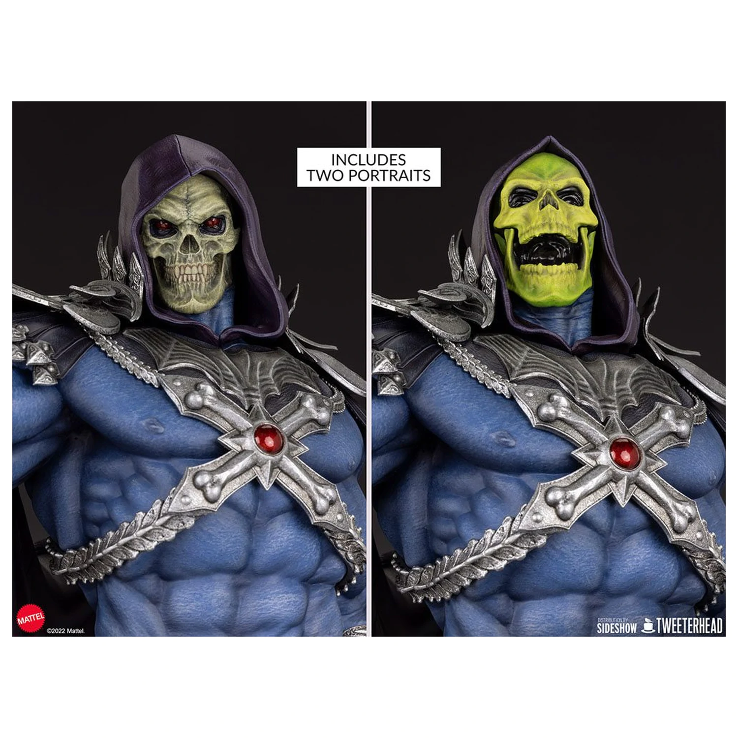 Masters of the Universe Legends Maquette 1/5 Skeletor 63 cm termékfotó