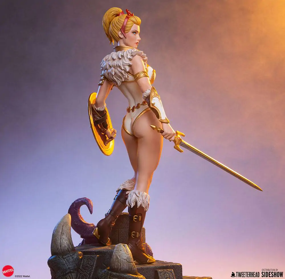 Masters of the Universe Legends Maquette 1/5 Teela (Variant) Legends szobor figura 47 cm termékfotó