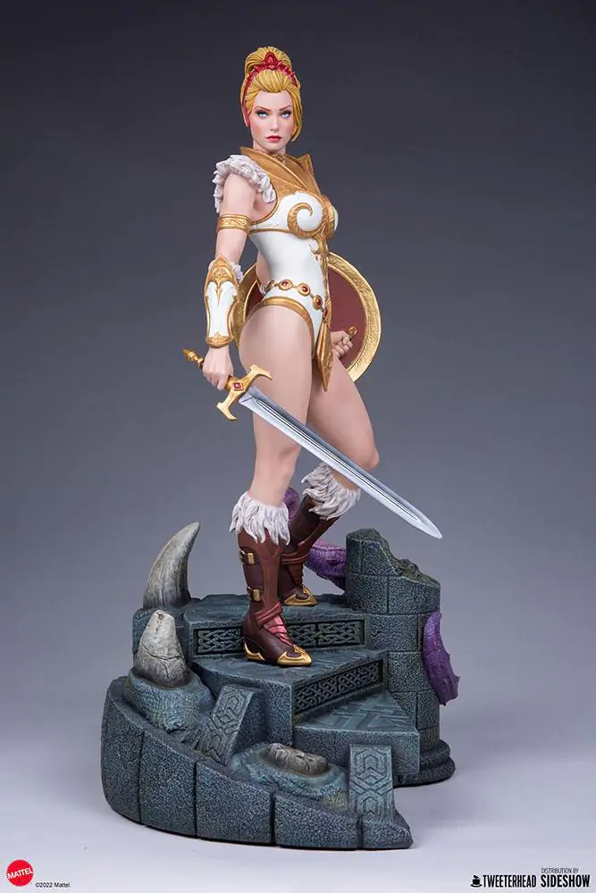 Masters of the Universe Legends Maquette 1/5 Teela (Variant) Legends szobor figura 47 cm termékfotó