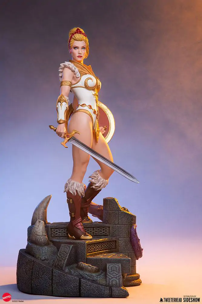 Masters of the Universe Legends Maquette 1/5 Teela (Variant) Legends szobor figura 47 cm termékfotó