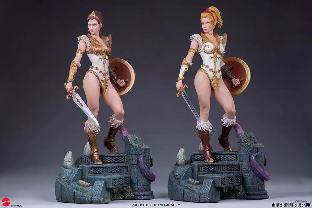 Masters of the Universe Legends Maquette 1/5 Teela (Variant) Legends szobor figura 47 cm termékfotó
