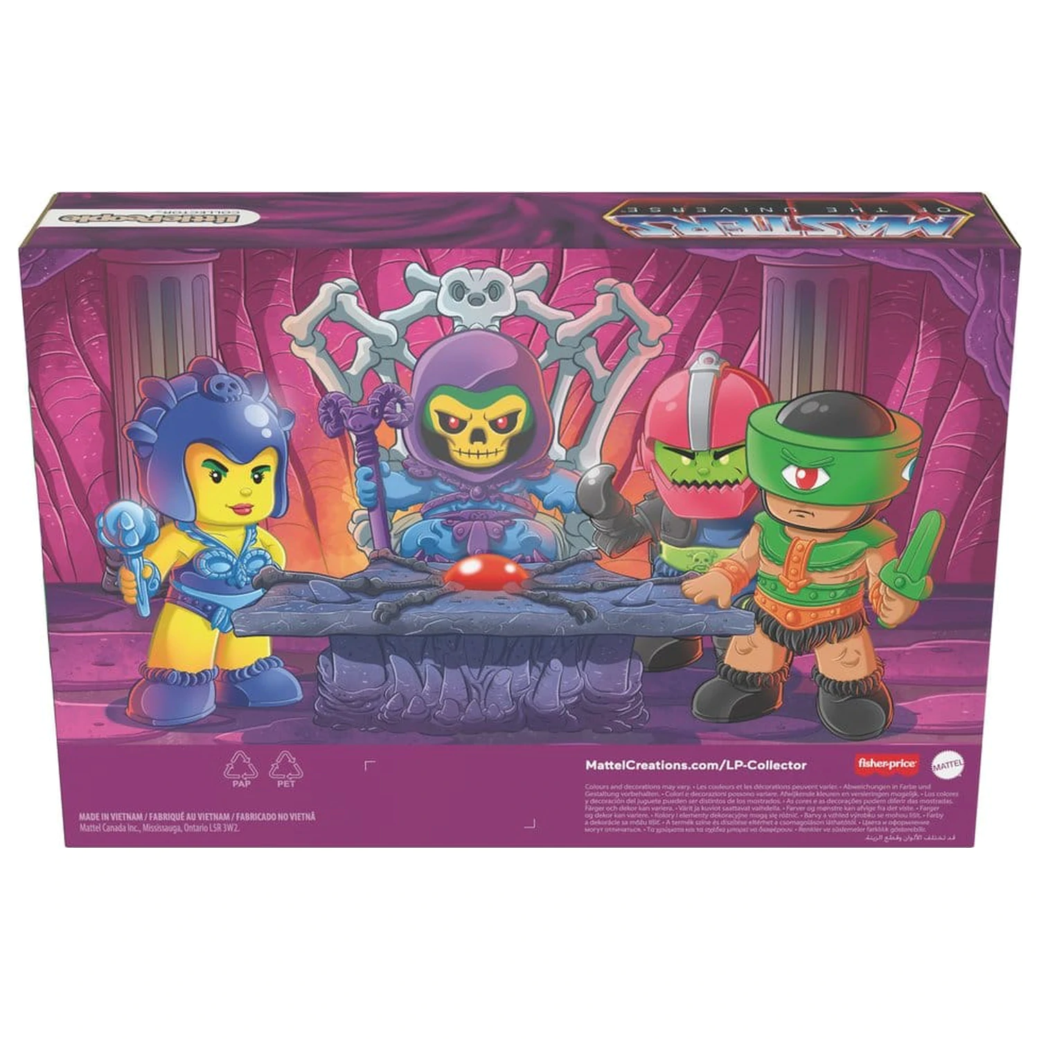 Masters of the Universe Little People Collector 4 db-os Mini figura csomag Evil Warriors 7 cm termékfotó