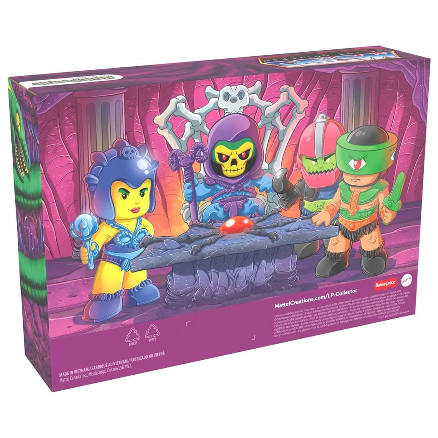 Masters of the Universe Little People Collector 4 db-os Mini figura csomag Evil Warriors 7 cm termékfotó