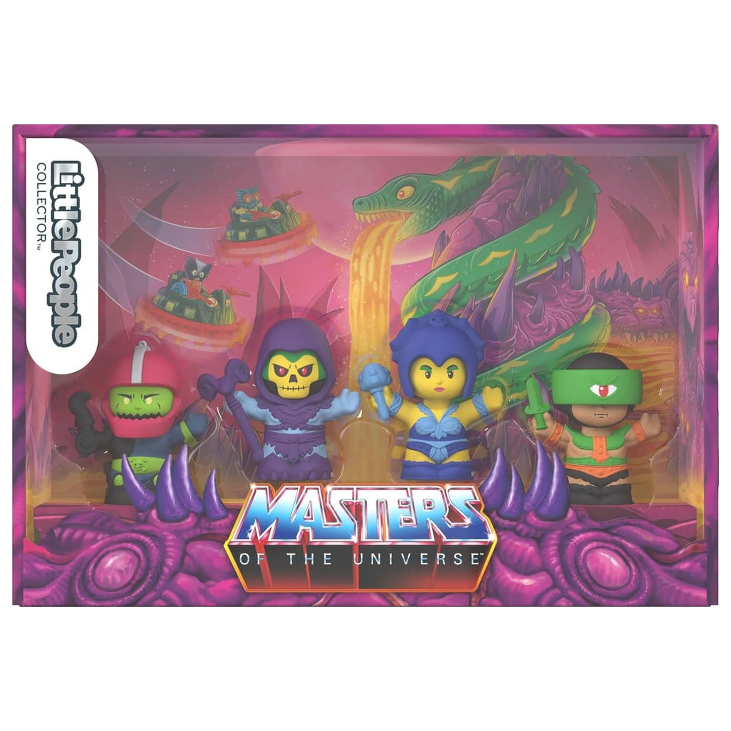 Masters of the Universe Little People Collector 4 db-os Mini figura csomag Evil Warriors 7 cm termékfotó