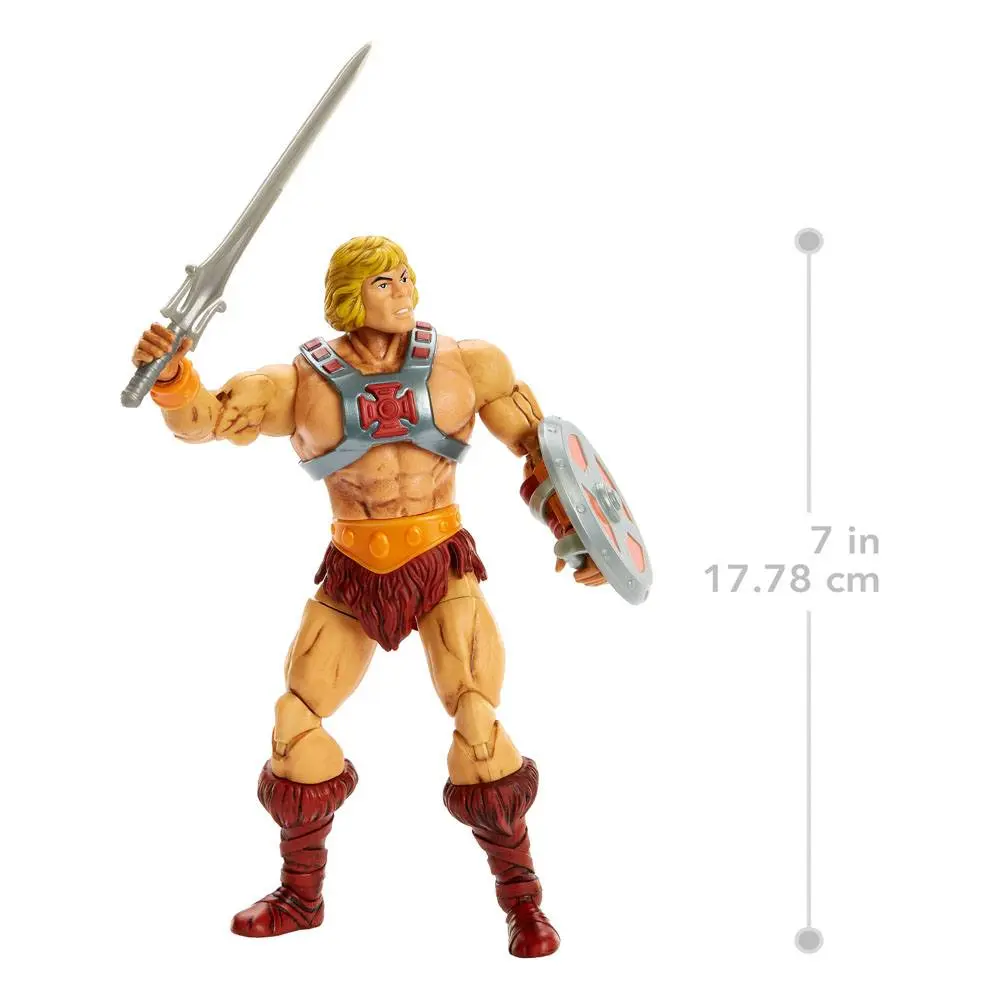 Masters of the Universe Masterverse 2022 40. Anniversary He-Man akciófigura 18 cm termékfotó
