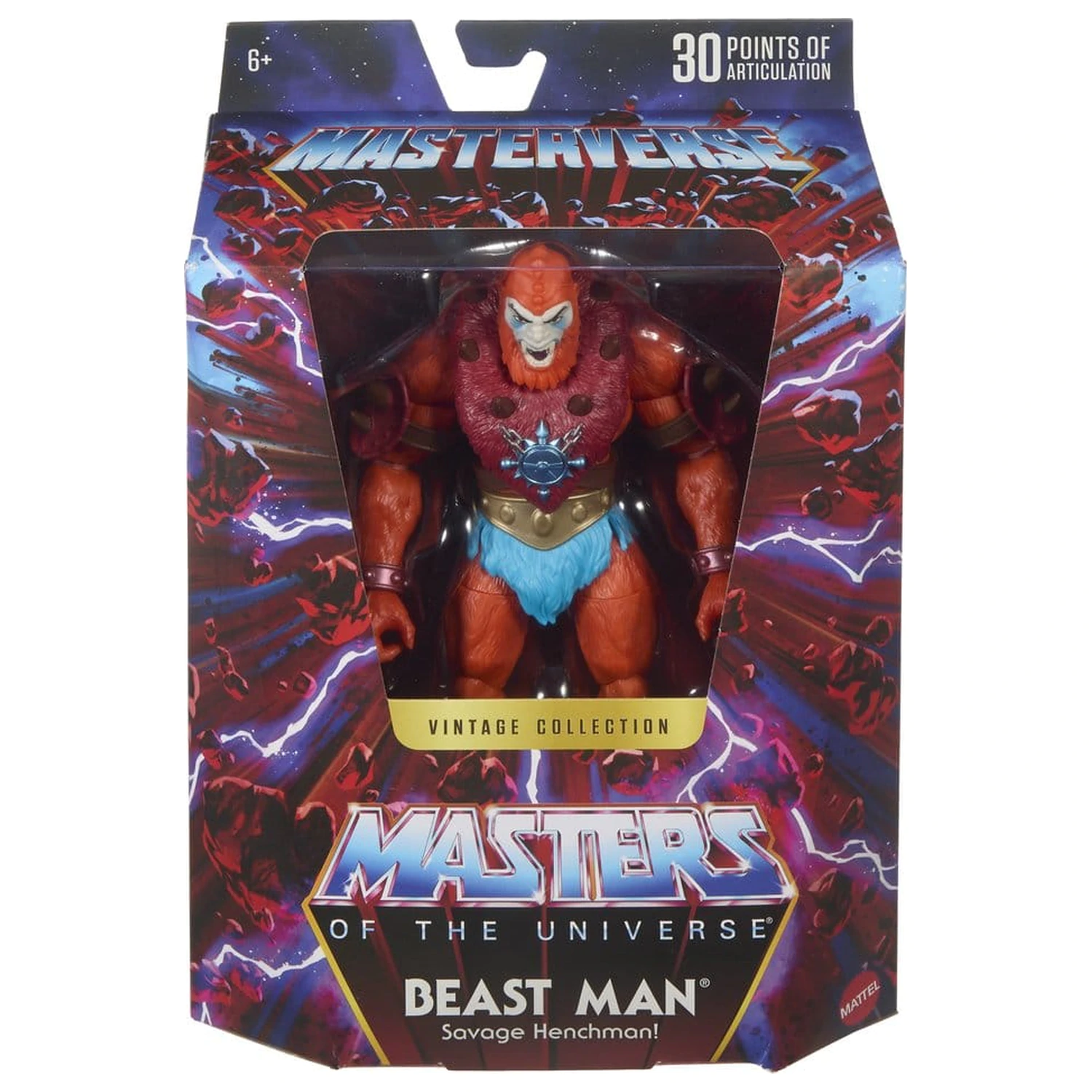 Masters of the Universe Masterverse akciófigura Vintage Collection: Beast Man 18 cm termékfotó