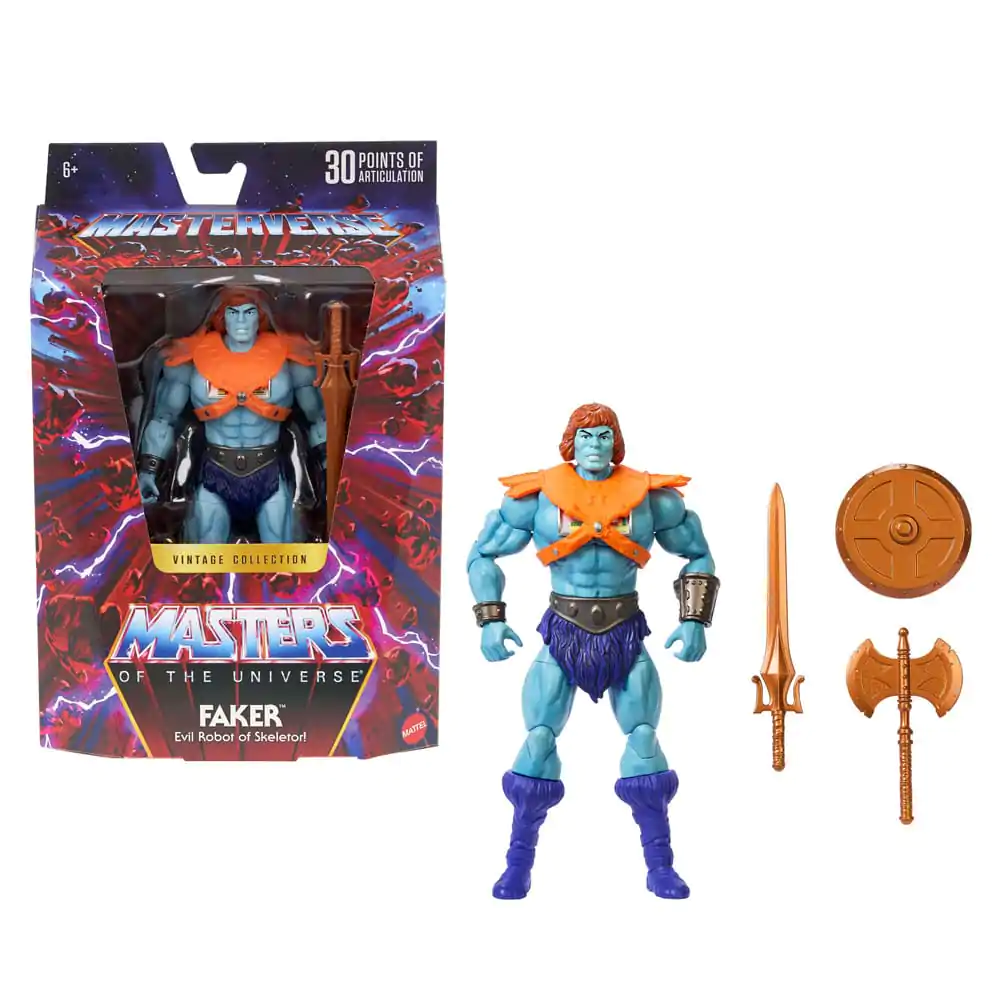 Masters of the Universe Masterverse Vintage Collection Faker akciófigura 18 cm termékfotó