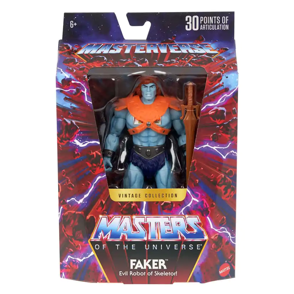 Masters of the Universe Masterverse Vintage Collection Faker akciófigura 18 cm termékfotó