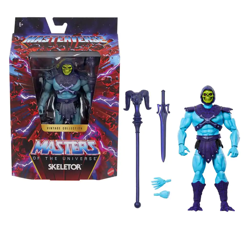 Masters of the Universe Masterverse Vintage Collection Skeletor akciófigura 18 cm termékfotó