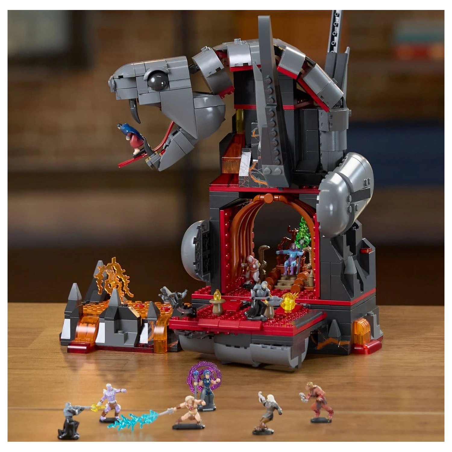 Masters of the Universe Mattel Brick Shop építőkészlet Snake Mountain termékfotó