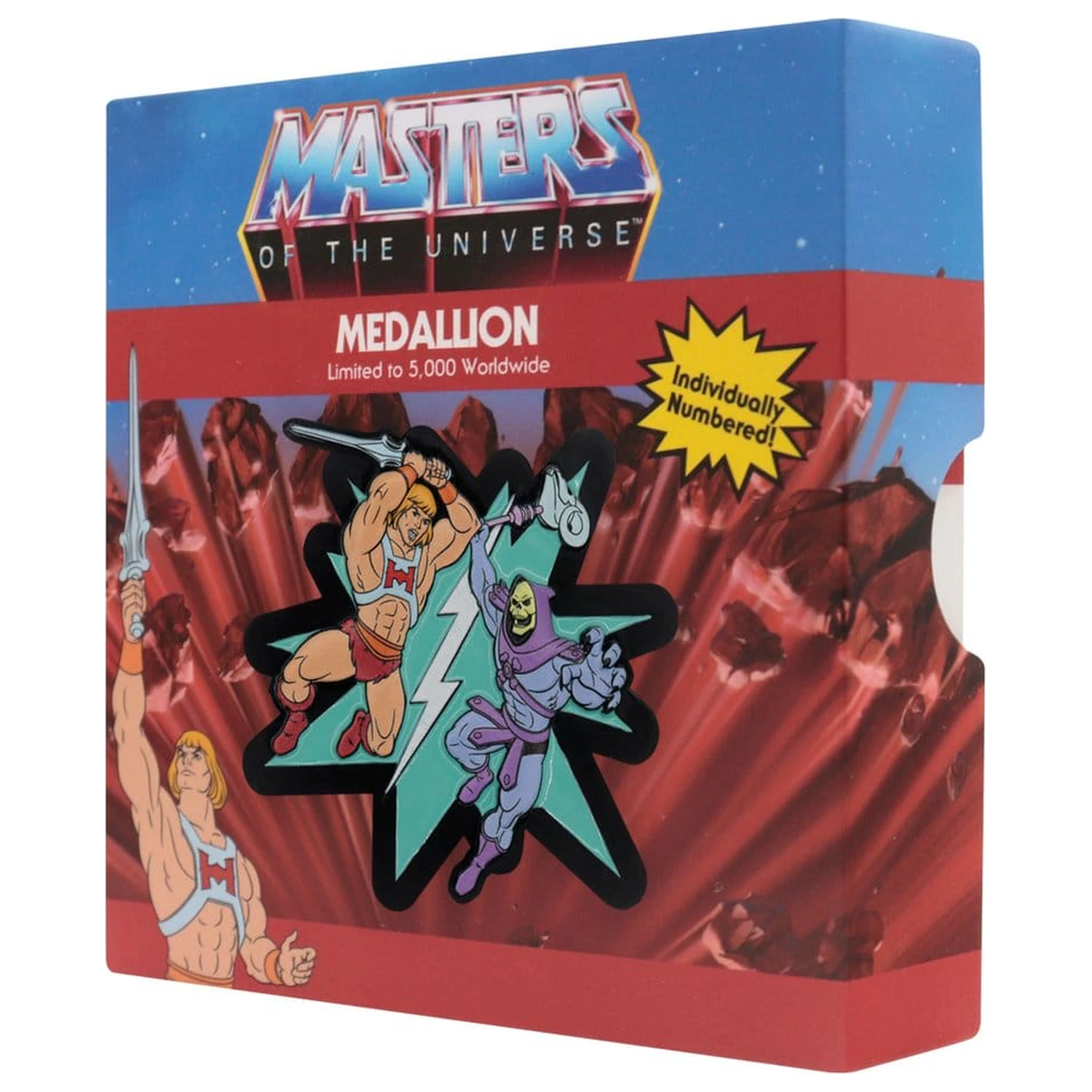 Masters of the Universe Medallion He-Man vs Skeletor Limitált kiadás termékfotó