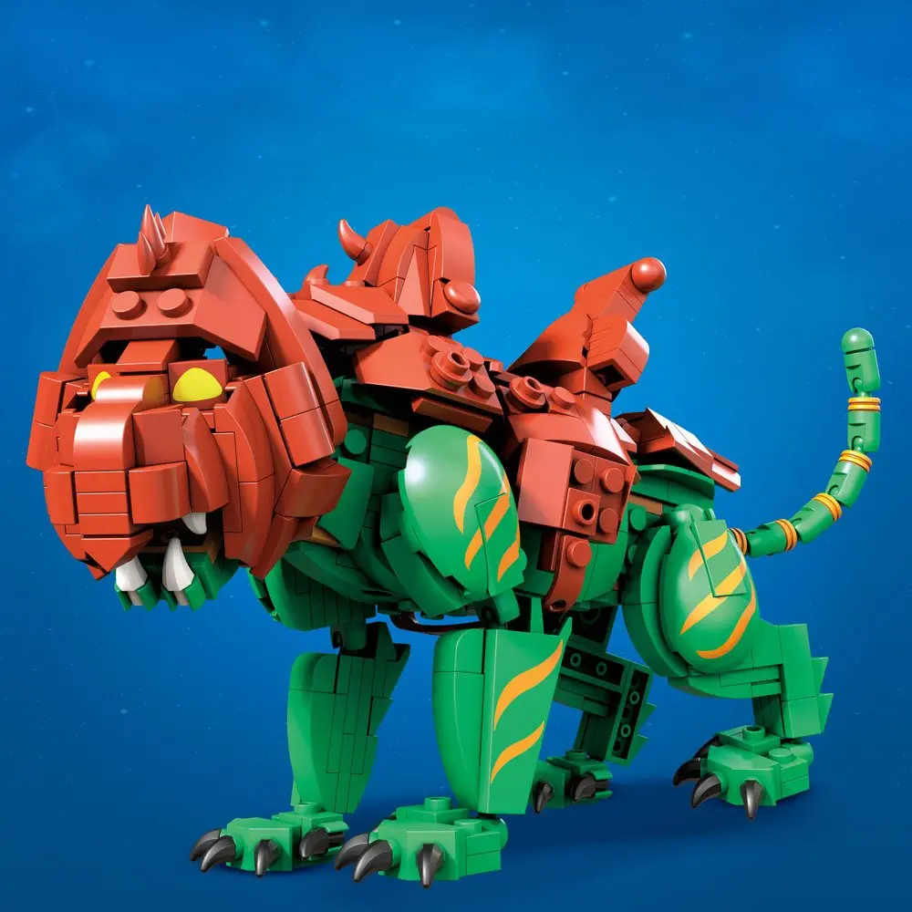 Masters of the Universe Mega Construx Probuilders Construction Set Origins Battle Cat termékfotó