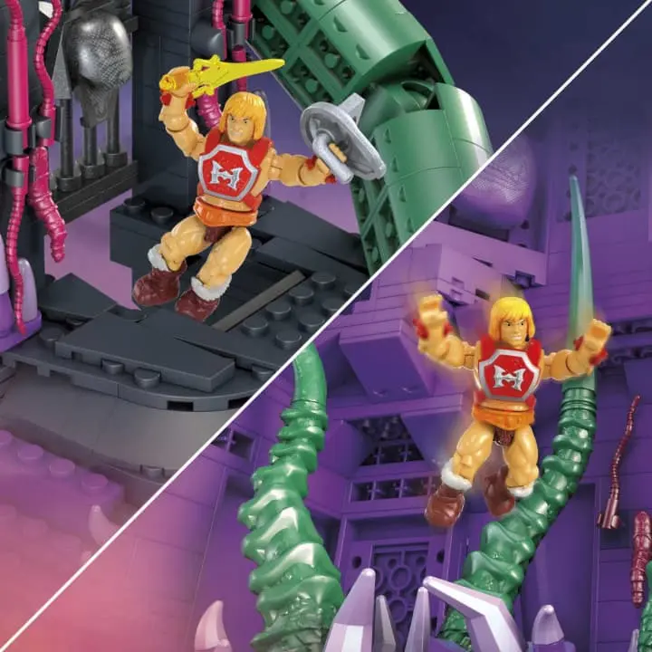 Masters of the Universe Mega Construx Probuilders Construction Set Origins Snake Mountain termékfotó