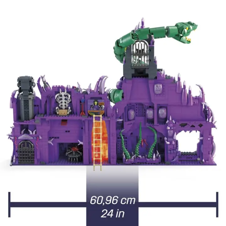 Masters of the Universe Mega Construx Probuilders Construction Set Origins Snake Mountain termékfotó