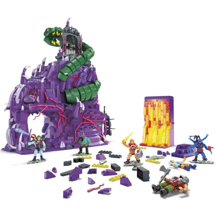 Masters of the Universe Mega Construx Probuilders Construction Set Origins Snake Mountain termékfotó