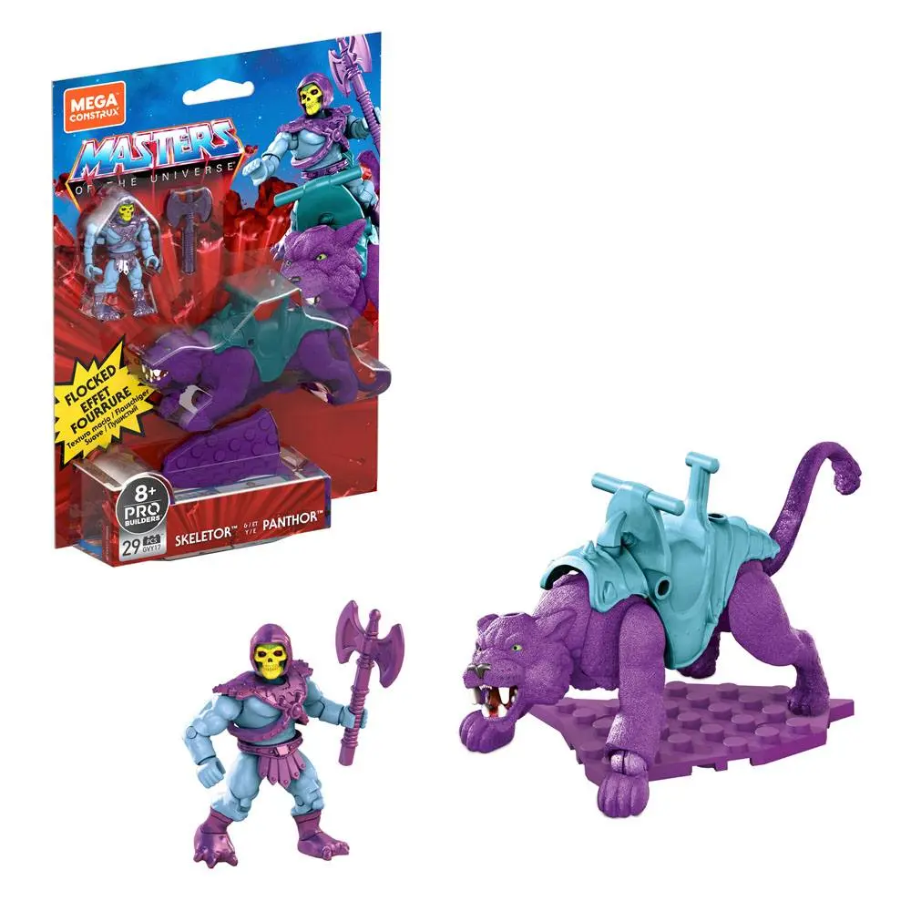 Masters of the Universe Mega Construx Probuilders Construction Set Skeletor &amp; Panthor termékfotó