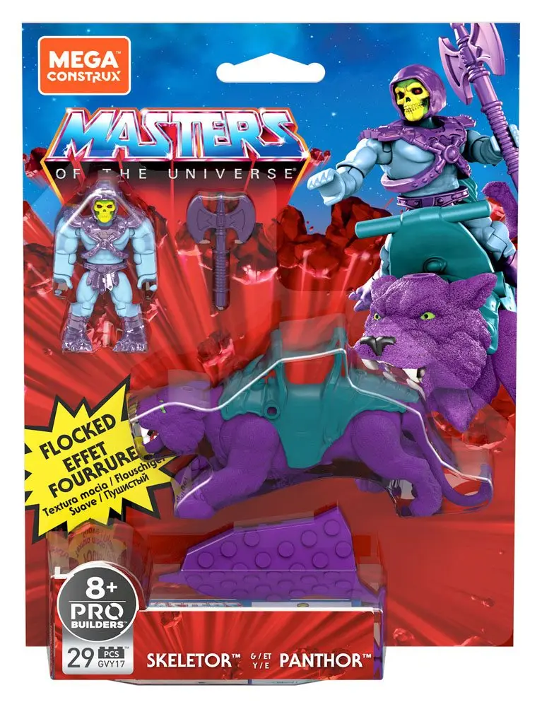 Masters of the Universe Mega Construx Probuilders Construction Set Skeletor &amp; Panthor termékfotó