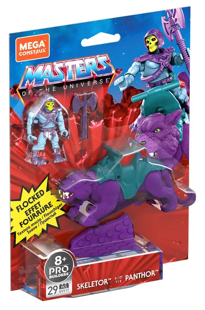 Masters of the Universe Mega Construx Probuilders Construction Set Skeletor &amp; Panthor termékfotó