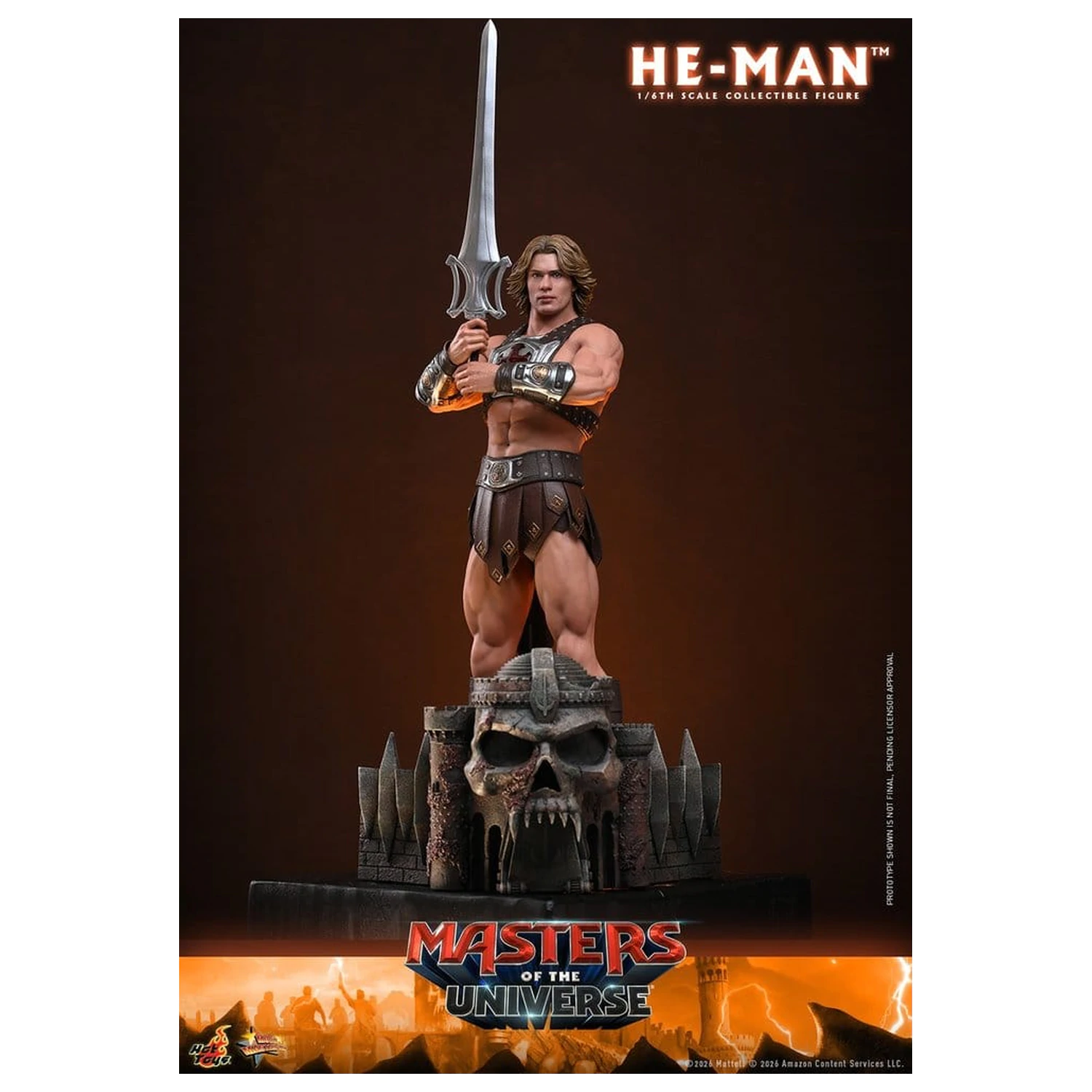 Masters of the Universe Movie Masterpiece akciófigura 1/6 He-Man 31 cm termékfotó